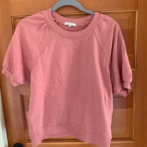 Z Supply Tops | Z Supply Sweatshirt - Short Sleeve- Springtime staple